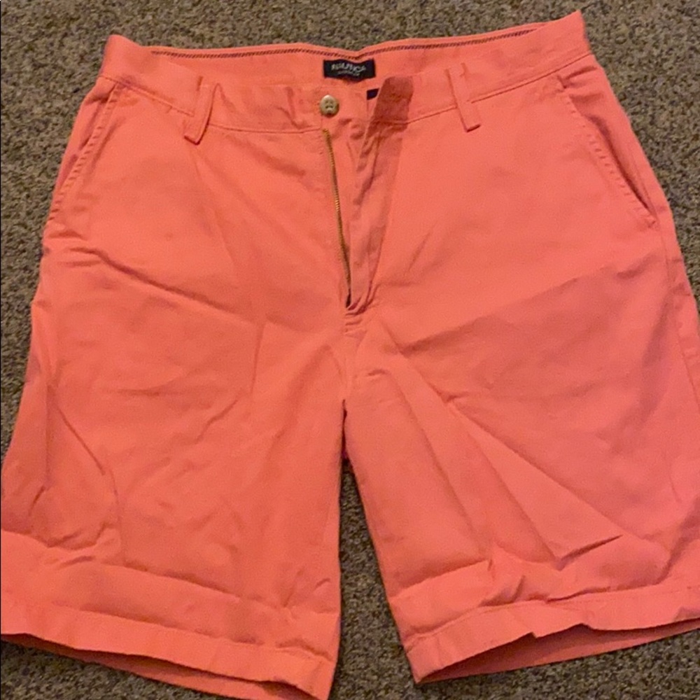 Peach nautical shorts